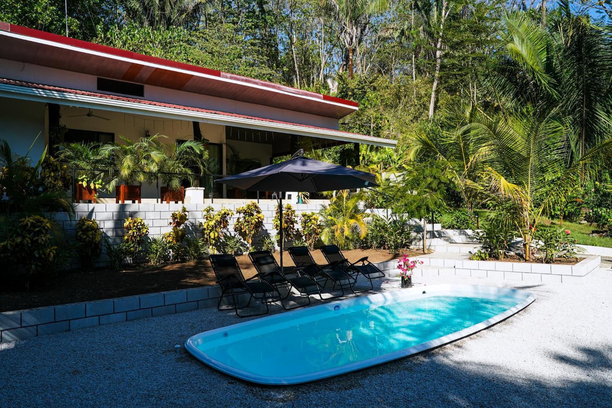 House In The Palm Forest Puerto Carrillo Ngoại thất bức ảnh